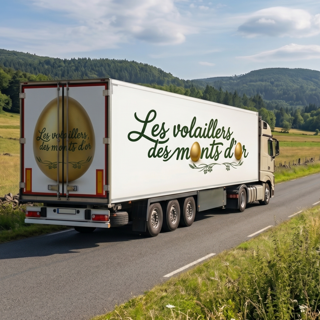 distribution camion nature
